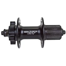 Shimano AGY hátsó XT FHM756 TÁRCSAFÉKES 6 CSAVAROS FEKETE