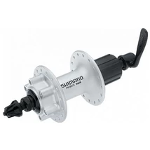 Shimano AGY hátsó ALIVIO FHM475 TÁRCSAFÉKES 6 CSAVAROS SHIMANO LOGO QR166MM ezüst