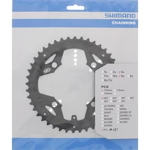 Shimano Lánckerék 44F Fcm391 Acera 9-Seb Fekete (Láncédő Furattal )