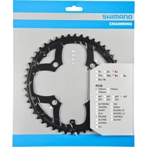 Shimano Lánckerék 48F Fcm590 48F Fekete Láncvédő Furattal