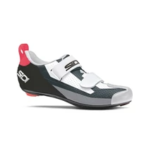 SIDI T-5 Air Triathlon országúti cipő fekete-fehér-korall 