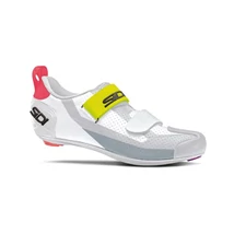 SIDI T-5 Air Triathlon országúti cipő szürke-fehér-sárga 