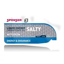 Sponser Liquid Energy Salty energia gél, 35g