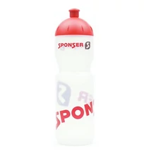 Sponser kulacs (750ml) Átlátszó/piros BPA-mentes