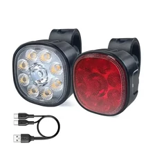 Spyral Villogó Szett Usb 9 Led 50 lm 7Funk