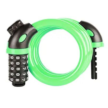 Spyral zár kábel 12X1200mm fekete zöld code