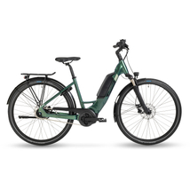 Stevens E-Courier Forma unisex E-bike electric blue green