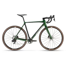 Stevens Super Prestige Force eTap AXS férfi Cyclocross Kerékpár forest green black