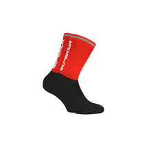 Superior Long Cycling Socks zokni fekete-piros