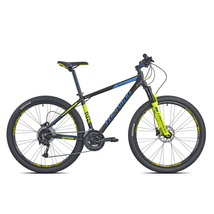 Torpado T770 27,5&quot; Saturn férfi Mountain Bike fekete-kék-fluo sárga