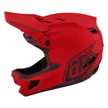 Troy Lee Designs Fejvédő D4 Composite Mips Stealth Red