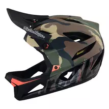 Troy Lee Designs Fejvédő Stage Mips Signature Camo Army Green