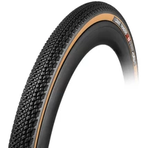 TUFO Külső Gravel Thundero HD, TLR, tubeless 44-622, 480gr., 130/255TPI erősített - fekete/beige