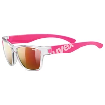 UVEX SZEMÜVEG SPORTSTYLE 508 CLEAR PINK/MIR. RED (9316)