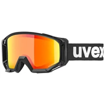 UVEX SZEMÜVEG ATHLETIC CV, BLACK MAT, MIRROR ORANGE (2230)