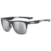 UVEX SZEMÜVEG LGL 42, BLACK TRANSPARENT/MIRROR SILVER (2916)