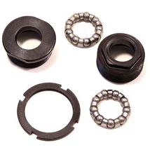 VeloGo Középcsésze garnitúra angol 34,8 mm fekete