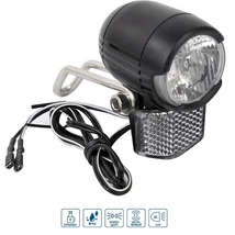 VeloGo Lámpa első agydinamós 1x1W led 60 Lumen