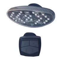 VeloGo Villogó hátsó 5 led piros + irányjelző USB