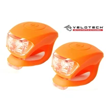 Velotech Villogó 2led narancs