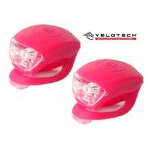 Velotech Villogó 2led magenta