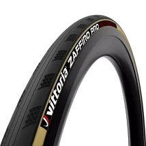 Vittoria Külső ZAFFIRO PRO V 25-622 (700x25c) 220gr. G 2.0, fold. fekete/bézs