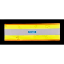 Wowow NUTTY tépőzáras fényvisszaverő szalag fluo sárga