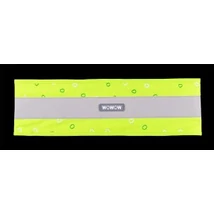 Wowow NUTTY tépőzáras fényvisszaverő szalag fluo zöld
