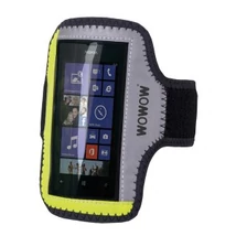 Wowow Smartphone Armband ezüst/sárga/fekete