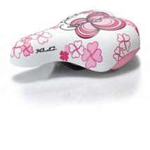 XLC Nyereg lányka 303 g pink-fehér SA-C02