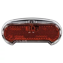 Axa Lámpa Hátsó Elemes Riff 80mm Csomagtartóra On-off