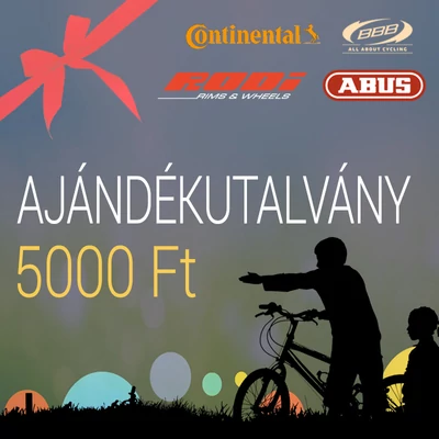 Kerékpáros Ajándékutalvány