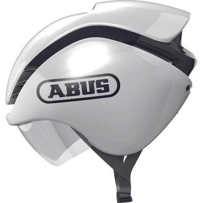 ABUS kerékpáros triatlon sisak GameChanger TRI, In-Mold, shiny white, S