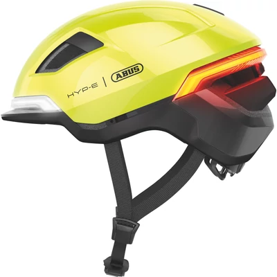 ABUS kerékpáros városi sisak HYP-E, In-Mold,signal yellow L (57-61 cm)