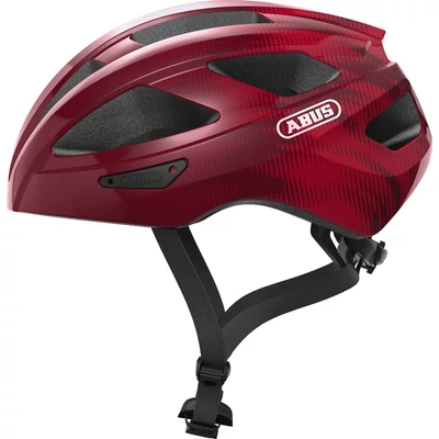ABUS kerékpáros sport sisak Macator, In-Mold bordeaux red
