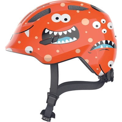ABUS kerékpáros gyerek sisak Smiley 3.0, In-Mold orange monster