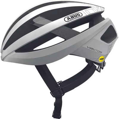 ABUS kerékpáros sport sisak Viantor MIPS, In-Mold polar white