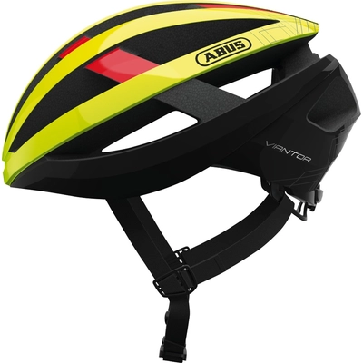 ABUS kerékpáros sport sisak Viantor, In-Mold, neon yellow, L