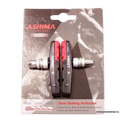 Ashima Fékbetét csavaros 70mm piros/fekete cserél