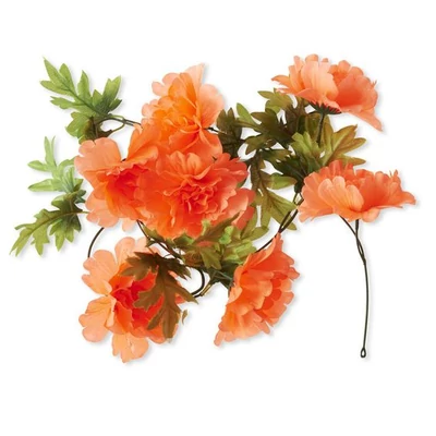 Basil Dísz Pünkösdi Rózsa Girland Mandarin