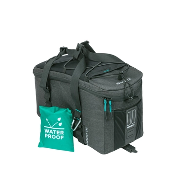 Basil csomagtartó táska Discovery 365D Trunkbag M, MIK, 9 literes, fekete