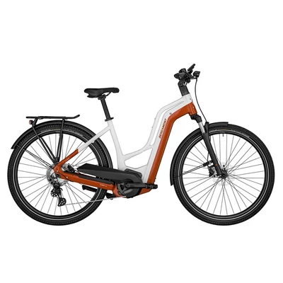 Bergamont E-Horizon Edition LTD Amsterdam unisex E-bike shiny white/orange