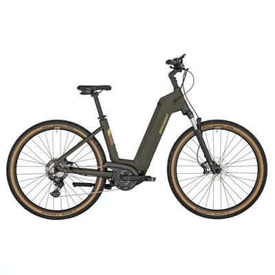 Bergamont E-Horizon SUV Cross Wave unisex E-bike matt dark olive green 