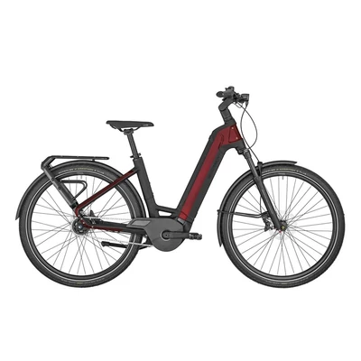 Bergamont E-Ville Expert unisex E-bike shiny mirror red