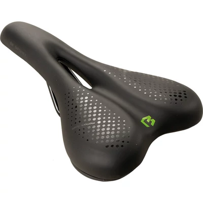 BIKEFUN Nyereg MODENA Sport trekking fekete Memory Foam 