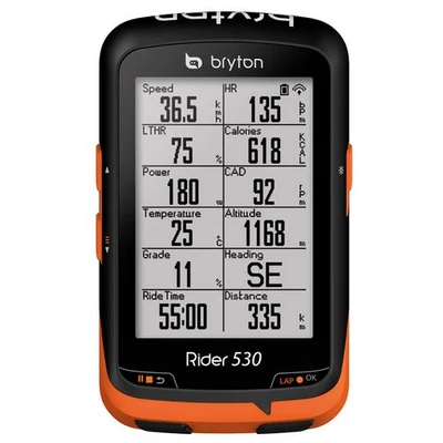BRYTON Computer RIDER 530T GPS szett (+HRM + COMBO sensor)
