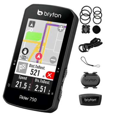 Bryton Computer Rider 750T GPS computer szett 24/ctn