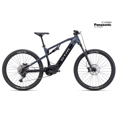 CTM Areon Xpert férfi E-bike matt antracit / fényes fekete / hologram