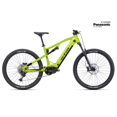 CTM Areon Xpert férfi E-bike selyemfényű lime / fényes fekete