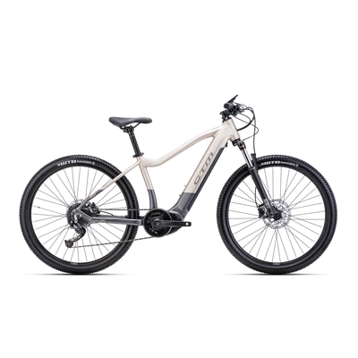 CTM Ruby 27,5 női E-bike matt szürke / metálbézs